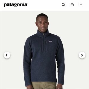 Patagonia Men’s Better Sweater 1/4 Zip Fleece